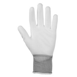 Glenwear Unisex Adults PU Gloves / White